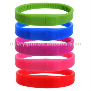 Funny USB flash flash drive silicone rubber band