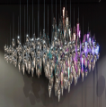 Villa personalizada Lobby Crystal Chandelier