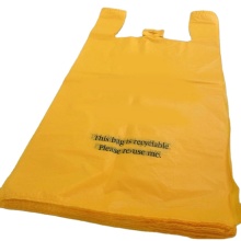 Vest Handle Sealing and Plastic Material Plastic Printed T-shirt Bags