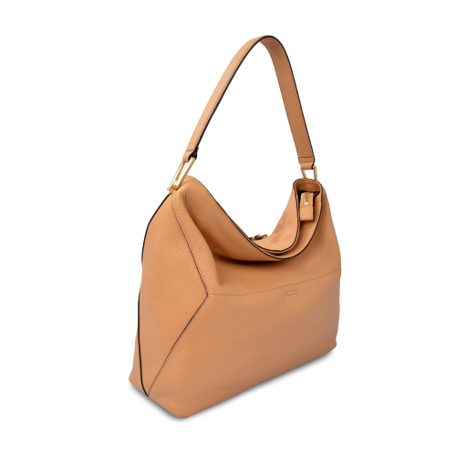 Fashion Soft Classic Leather Woman Hobo Shoulder Bag