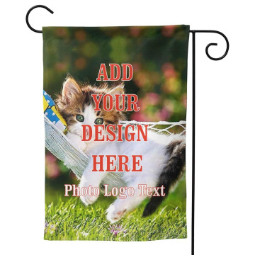 Custom Double Sided Garden Flags: Design Your Own Picture, Logo, and Text