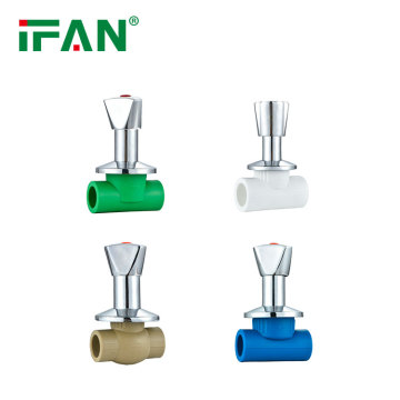 Imported PPR Stop Valve Made of Green Plastic Raw Materials - Global Valve