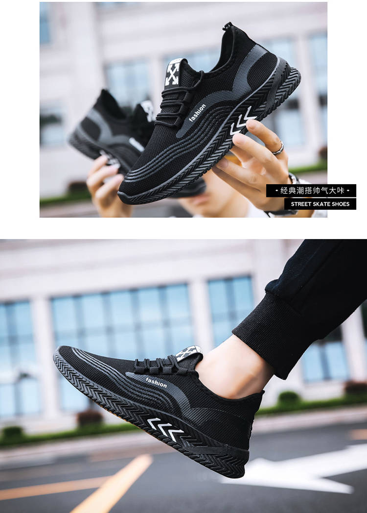 Men's Shoes Cloth Shoes Spring And Winter New Shoes Korean Style Trendy Versatile Casual Breathable Sneakers Wholesale