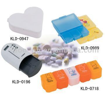 Pill Boxes,Pill box,plastic Pill Box,Pill Box With Cutter,Pill Case