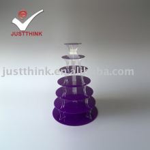 acrylic tier cupcake stand