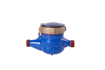 Rotary wing dry-dial water meter