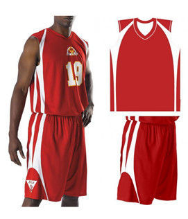 100% Cotton Sublimated Basketball Uniforms Polyester Mesh Fabric 150gsm