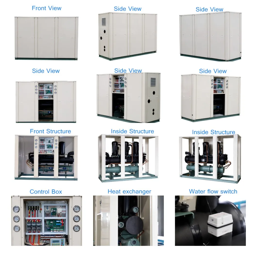 Injection Machine Water Cooled Scroll Industrial Chiller Water Chiller