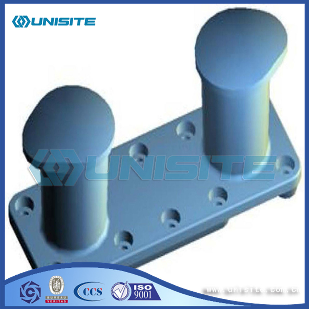 Marine boat mooring bollard