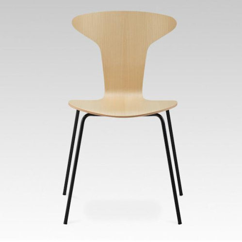 Silla de mosquito jacobsen silla de comedor de chapa de madera