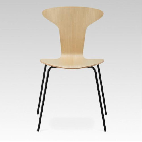 Silla de mosquito jacobsen silla de comedor de chapa de madera