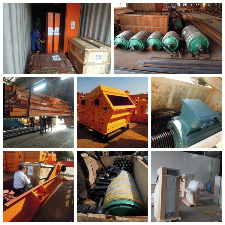 Packaging jaw crusher 