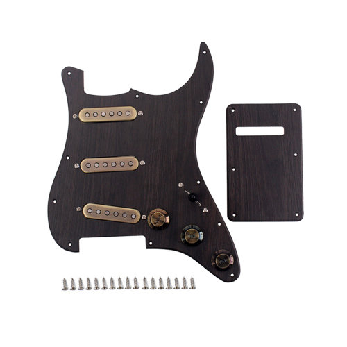 guitar parts Prewired-Loaded SSS Pickguard Alnico V Pickups for Strat Guitar guitar accessories