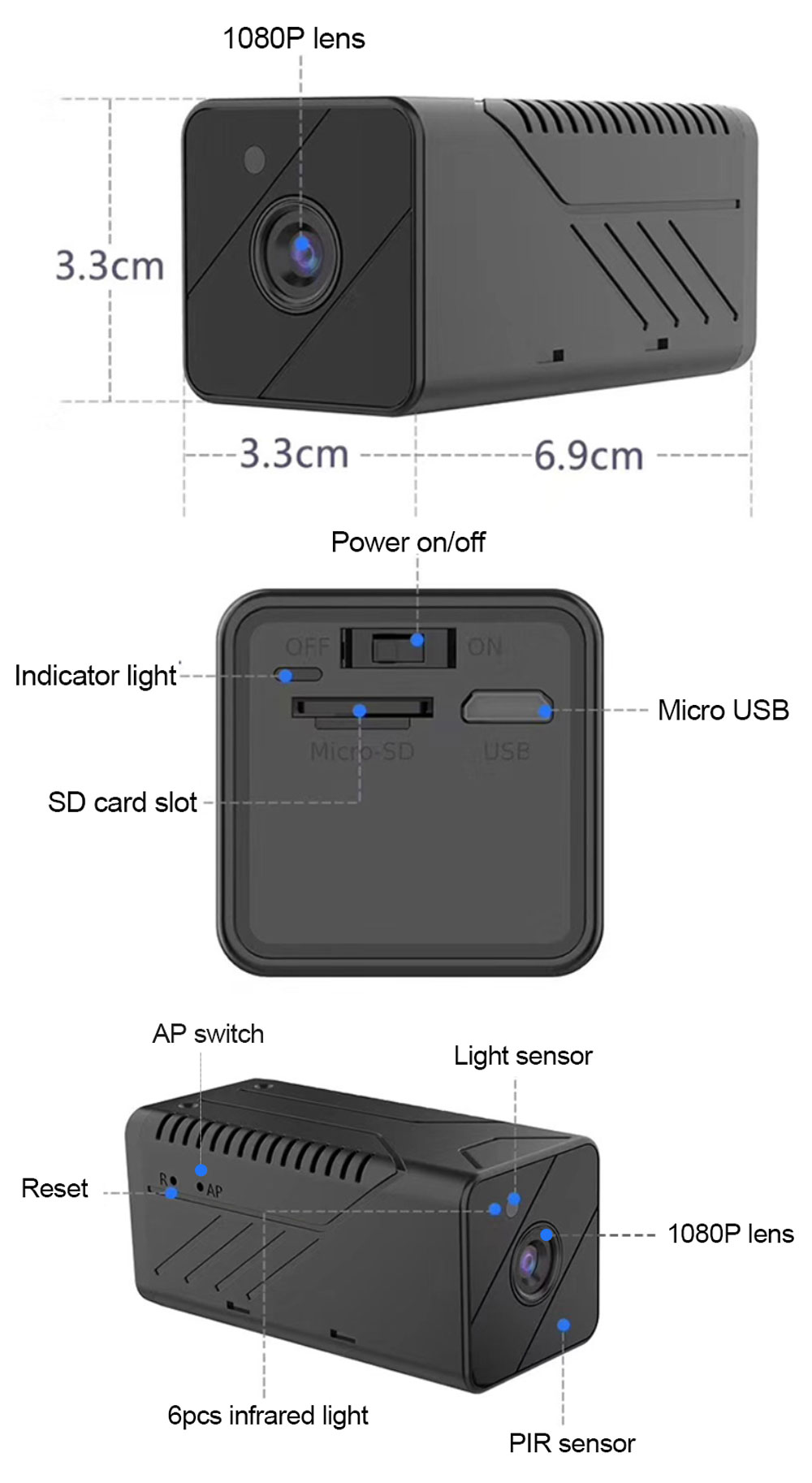mini camera spy wireless
