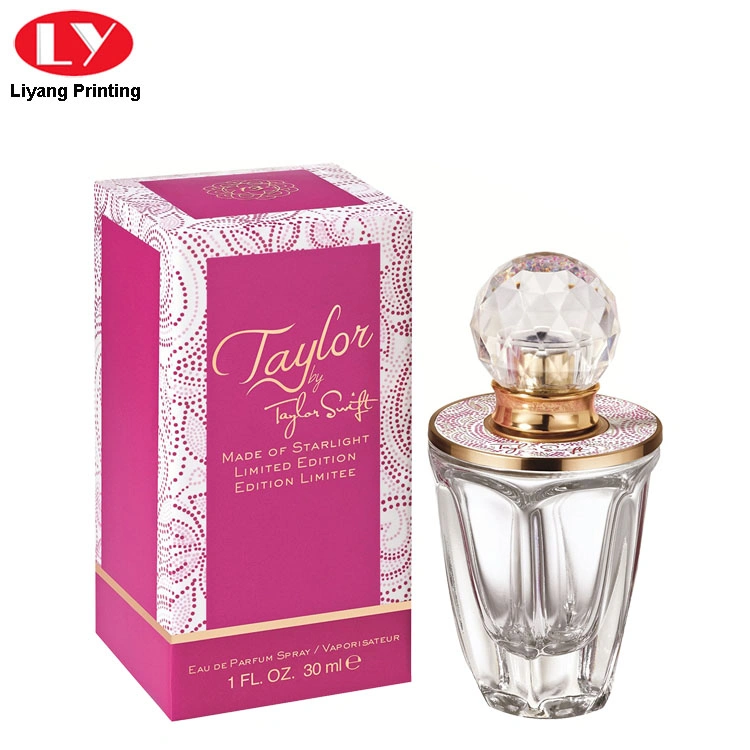 中国ピンク色の香水ボックスパッケージメーカー