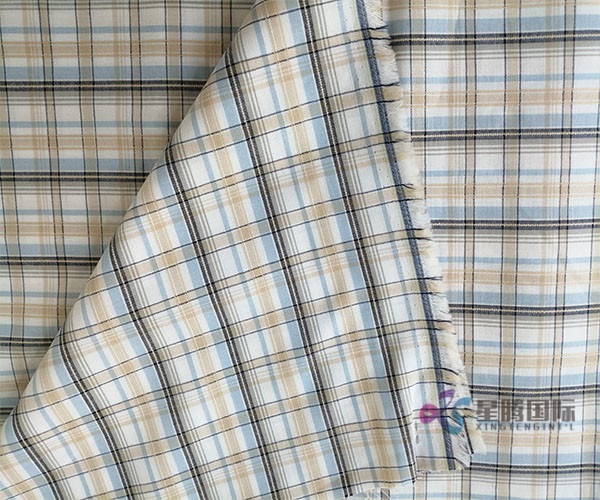 100%Cotton Check Beautiful Dobby Fabric