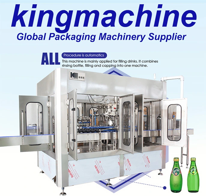 Automatic 3 in 1 Beer Drink Filling Production Line