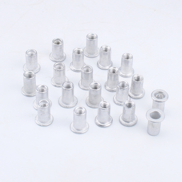 Imperial Rivet Nuts - M3, M4, M5, M6, M8, M10, M12 Aluminum Round Head Nuts