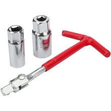 Universal 3PCS Spark Plug Socket Wrench T-Handle 16mm & 21mm Remover Installer