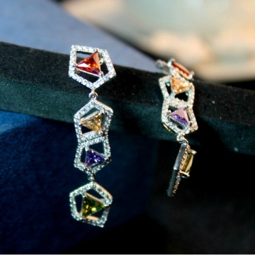 New Arrival Zircon Eardrop Imitation Jewelry Fashion Earring