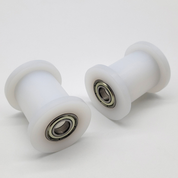 Customized Aluminium Nylon POM Stainless Steel Pulleys Round Belt Pulleys