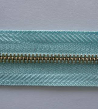 No.5 Y teeth white gold metal zipper