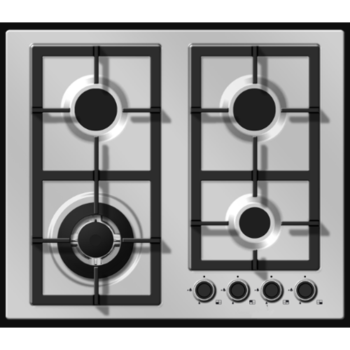 Energy saving stainless steel 5 burners gas stove/80cm gas hob