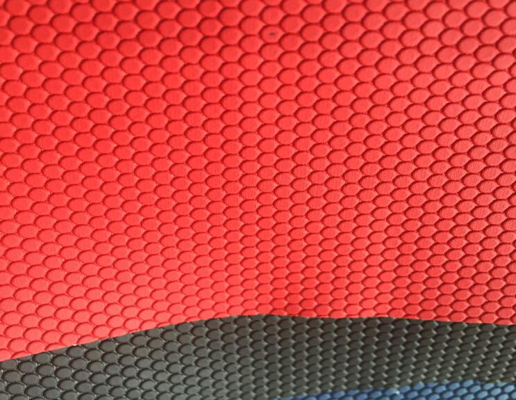 Modèle en bout rond en cuir Round Dot Pattern Packaging Leather