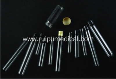 Medical Glass Test Tube With Screw Cup