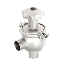 Stainless Steel Sanitary Manual Welded Flow Regulating Valve