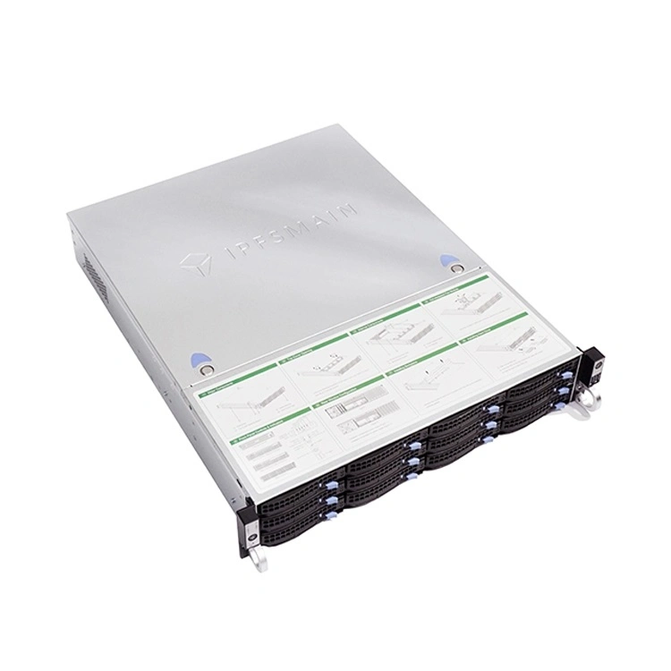 Storj Filecoin Miner Ipfsmain M3 with 12 Bays 160W Hot Swapping HDD Ipfs Mining Machine