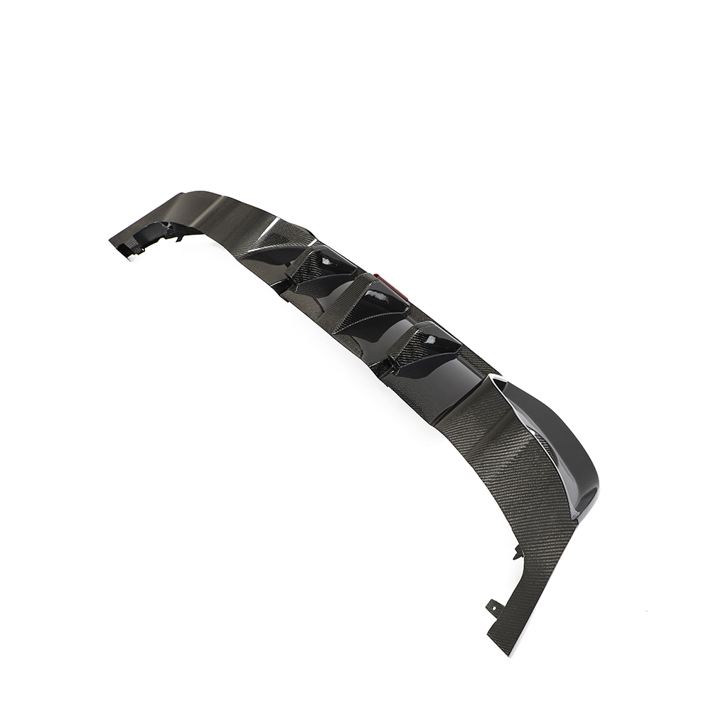 Golf8 R Carbon Fiber Rear Bumper Lip Spoiler for Volkswagen Golf MK8 GTI 2021-2022