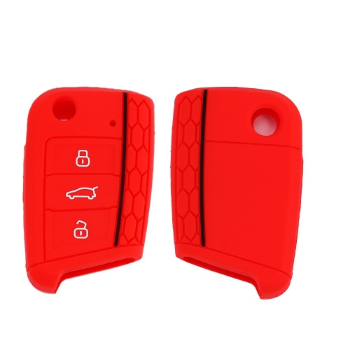 2019 Silicone Car Key Cover For Golf 7