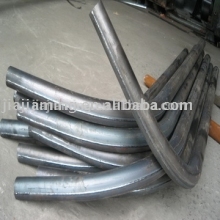 hot dip galvanized conical road light pole