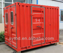 Container single drum slick line unit