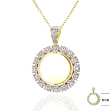 Custom Silver 925 Necklace Picture Pendant