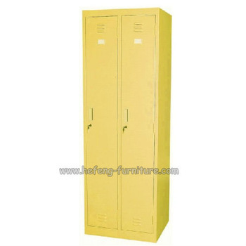 Luoyang Beautiful Clothing Steel Wardrobe With Lock