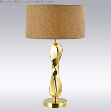 Polyresin Table Lamp, Decorative Lamp