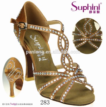 Crystal Heel Ladies Latin Dance Shoes , 283