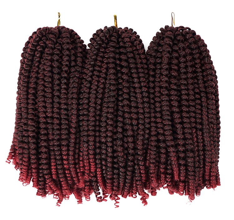 Long spring twist wholesale Beyond beauty spring braids ombre curly pre twisted colored fluffed Spring Twist Hair