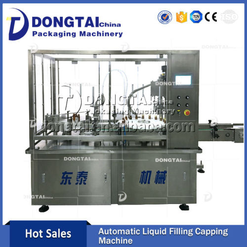 High Precision Small Bottle Vegetable Oil Filling Capping Machine