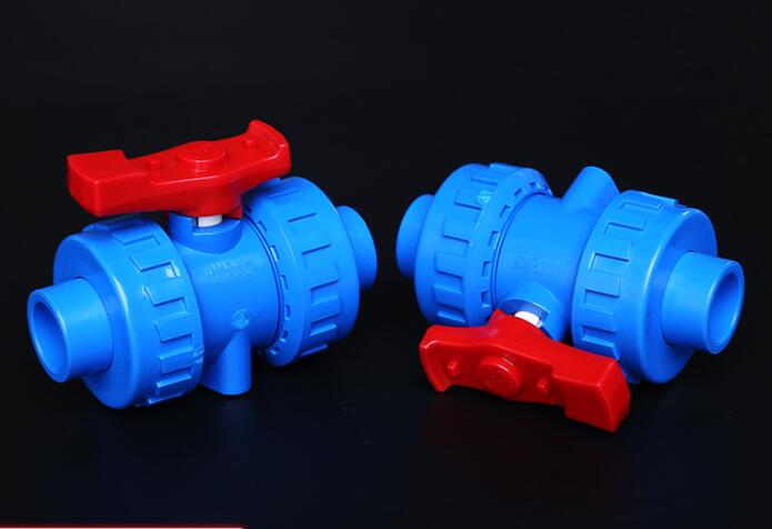 PVC/UPVC true union ball valve, PVC socket ball valve