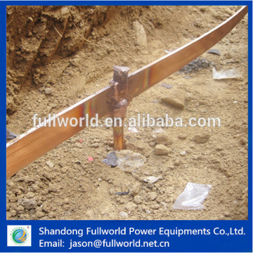 copper plated steel flat tape