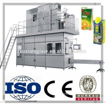 aseptic carton box filling machine