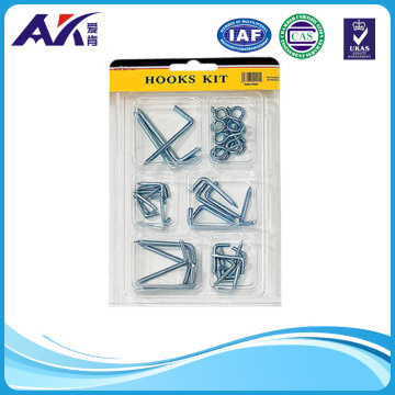 42PCS Hardware Assortment (square nails & eyes screw kit)
