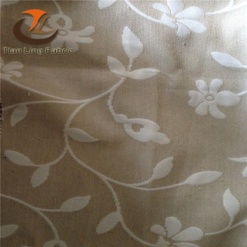 leaf design curtain fabric