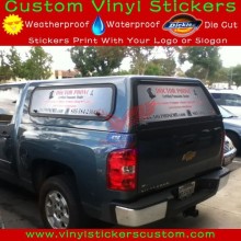 vehicle window stickers