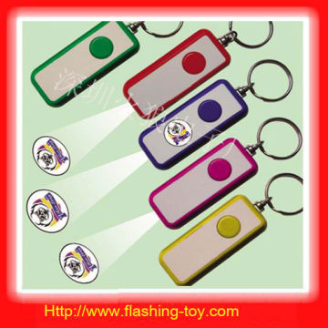 Led Key Rings,projector Keychain, Led Projector Keychain, Projector Torch Keychain