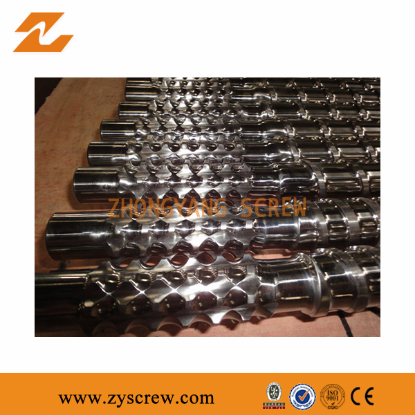 high quality precision single screw and barrel screw cylinder  for extruder for  PE film pipe sheet extrusion