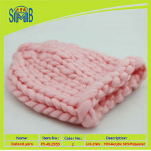 manufacturer online sale fancy thick knitting yarn for knitting hat